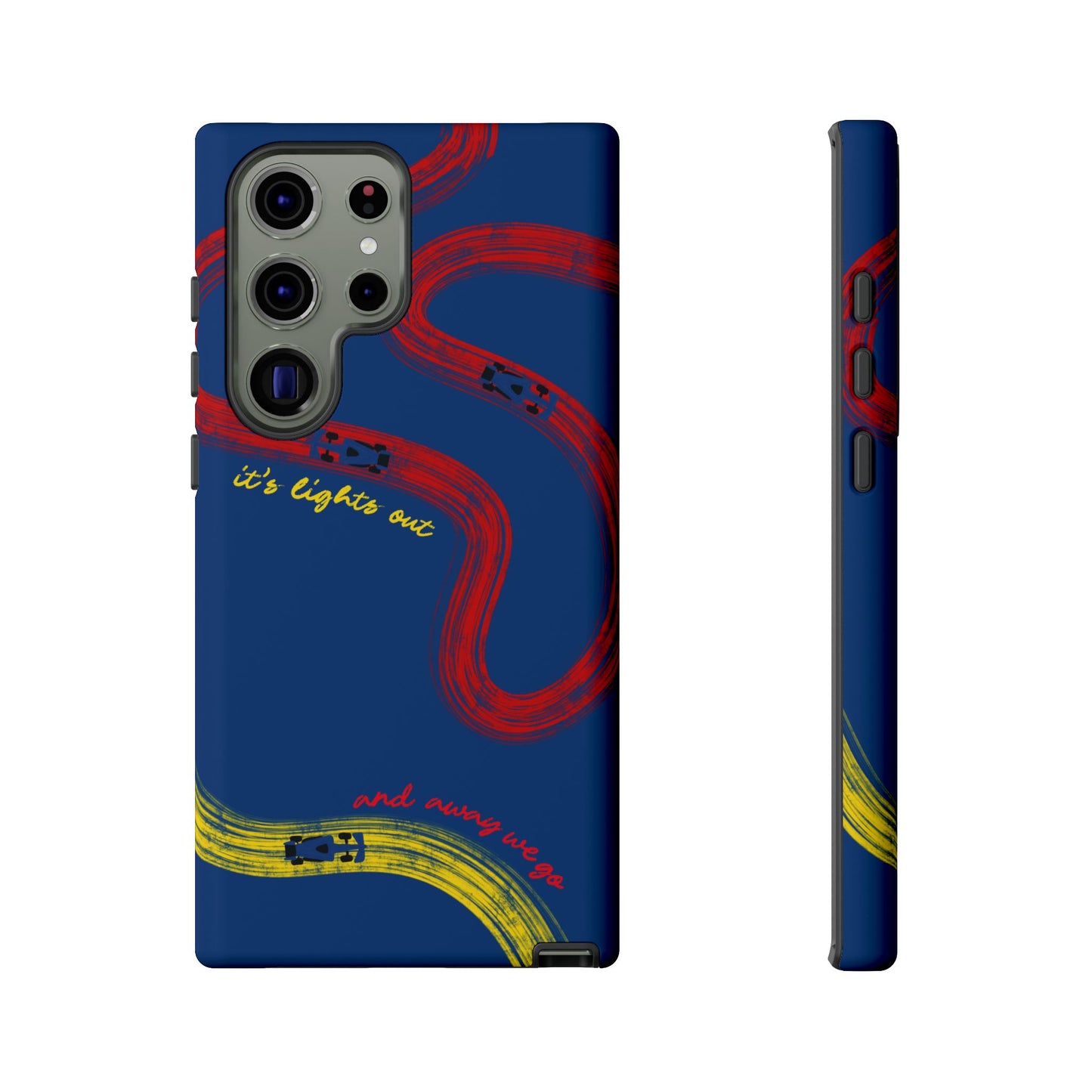 F1 Red Bull Racing Painted Track F1 Phone Case Design