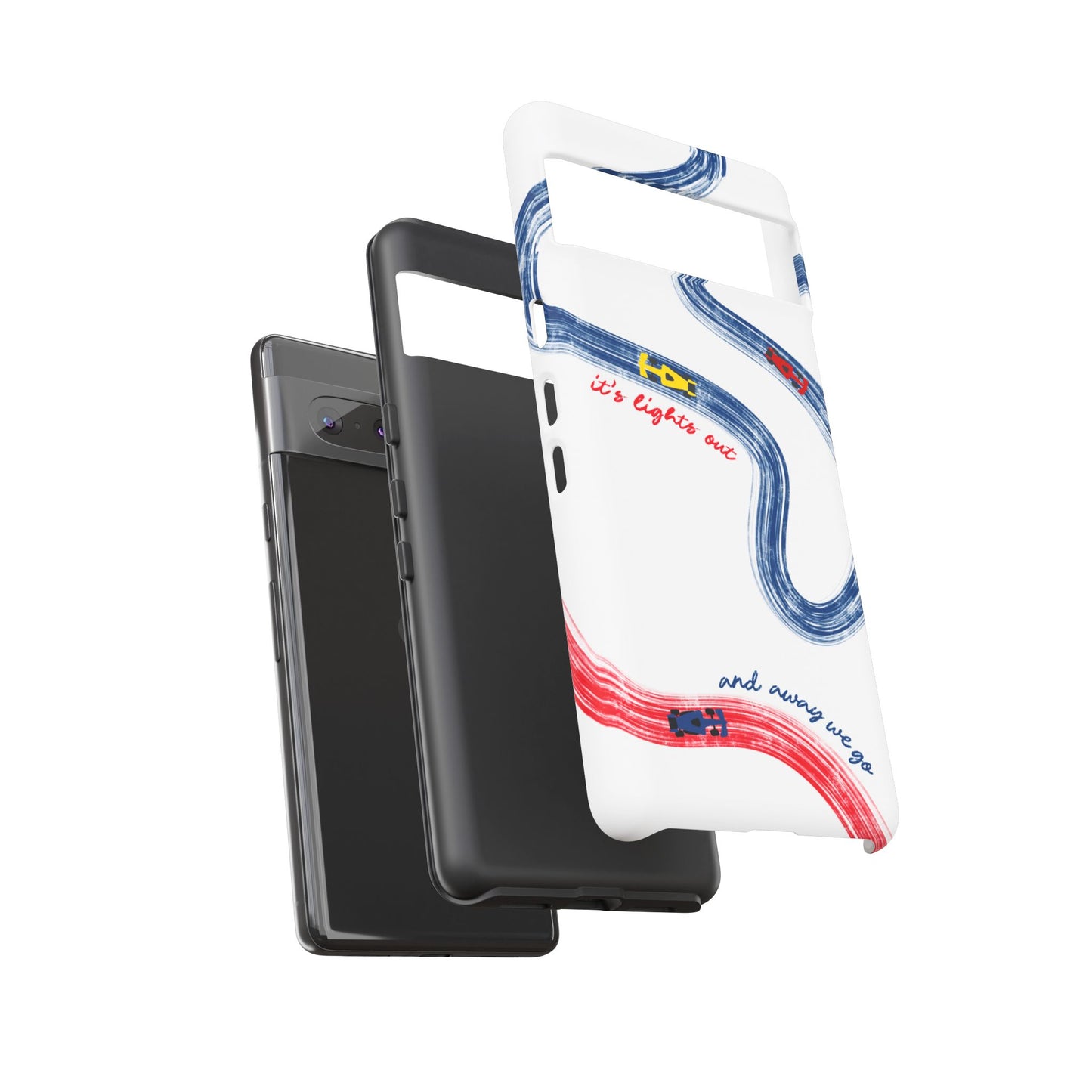 F1 Red Bull Racing Painted Track F1 Phone Case Design