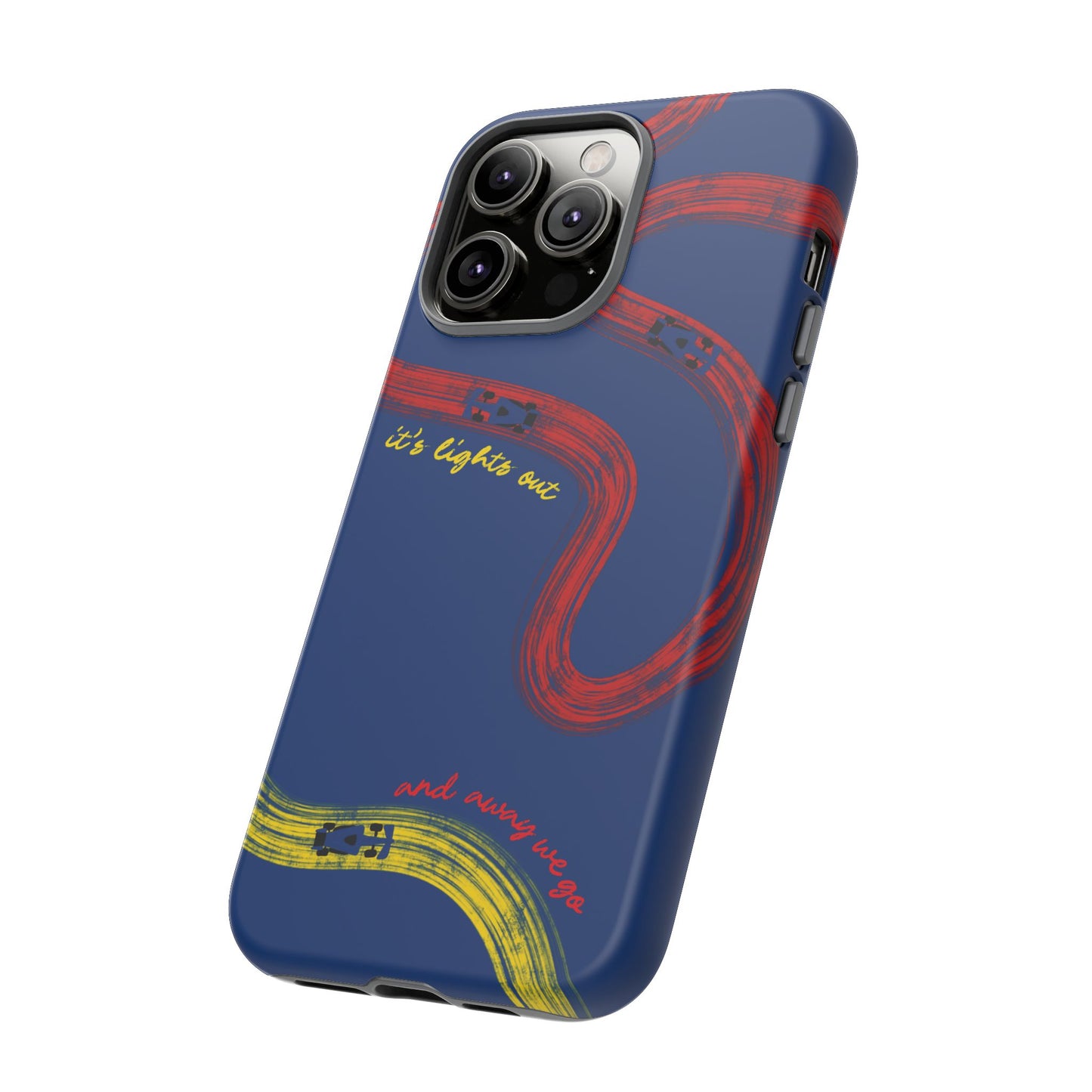 F1 Red Bull Racing Painted Track F1 Phone Case Design