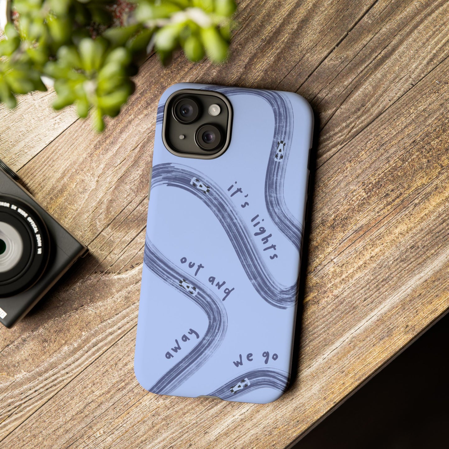 Blue Lights Out F1 Phone Case Design, Trendy F1 Gift, Formula 1 Gift, Cute F1 Phone Case, Unique Formula One Phone Case
