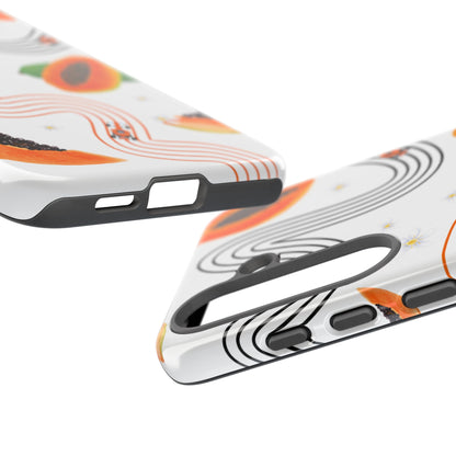 F1 McLaren and Papaya Phone Case , Trendy F1 Gift, Formula 1 Gift, Cute Fruit F1 Phone Case, Unique Phone Case