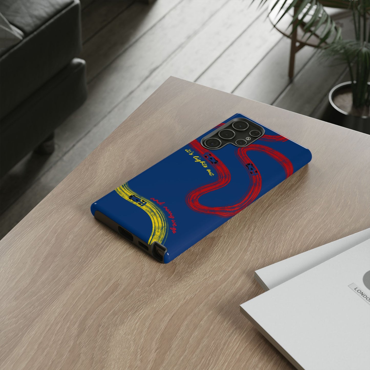 F1 Red Bull Racing Painted Track F1 Phone Case Design