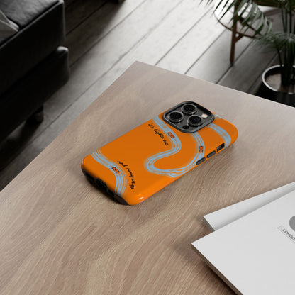 F1 Phone Case McLaren Painted "its lights out and away we go", Trendy F1 Gift, Formula 1 Gift, Cute F1 Phone Case, Phone Case