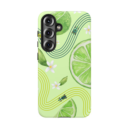 Green F1 Aston Martin and Lime Phone Case, Trendy F1 Gift, Formula 1 Gift, Cute Fruit F1 Phone Case, Unique Phone Case