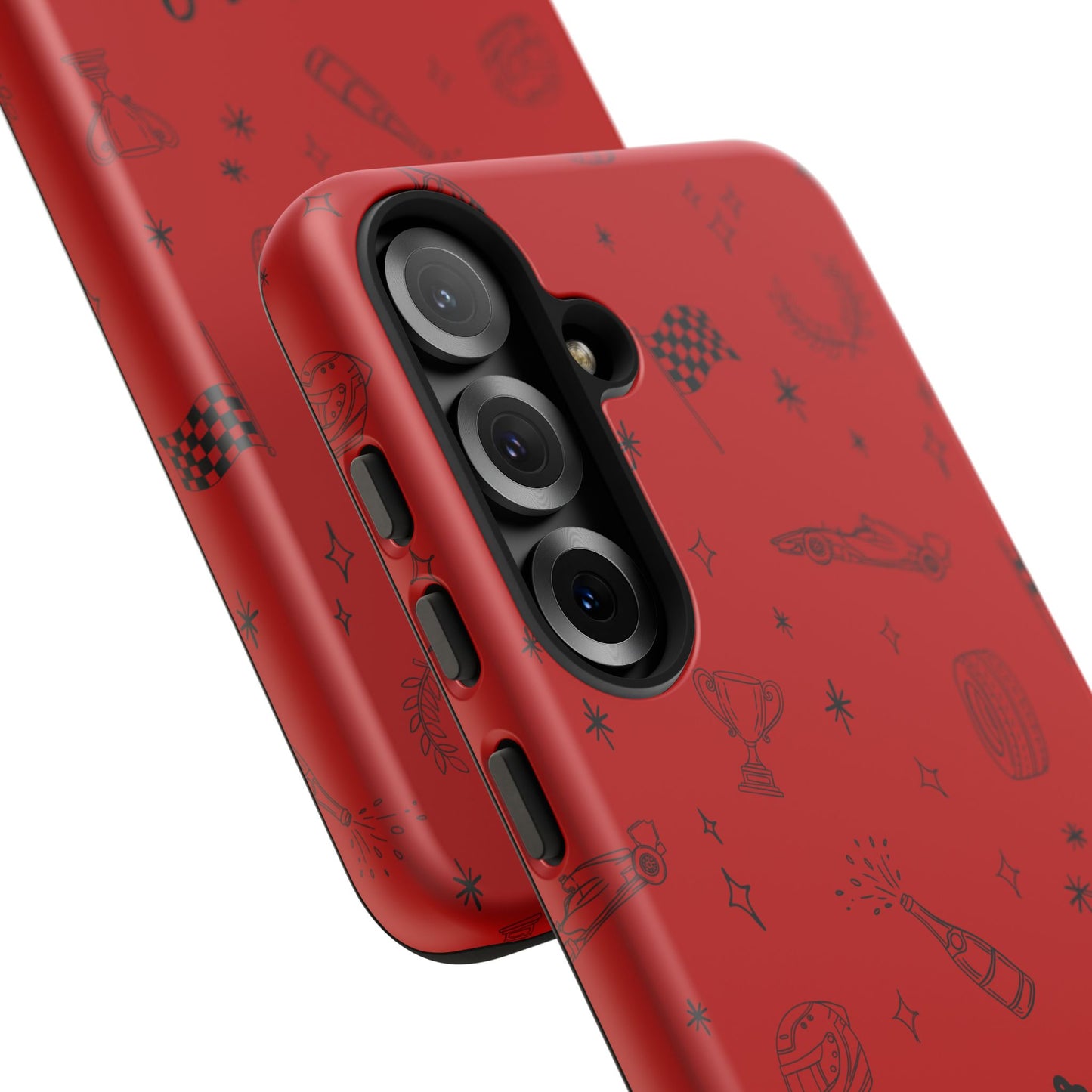 F1 Ferrari Racing Doodle "Forza Ferrari" F1 Phone Case Design