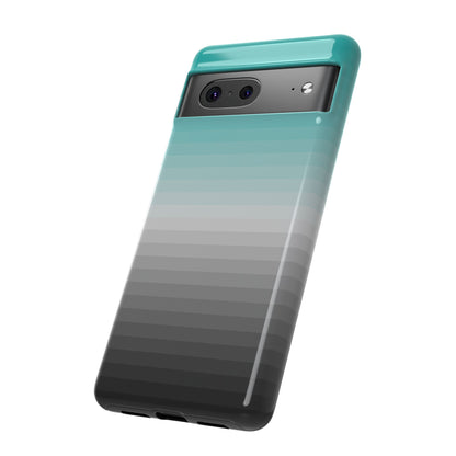 Mercedes F1 Phone Case Pixelated Team Colors, Trendy F1 Gift, Formula 1 Gift, Cute F1 Phone Case