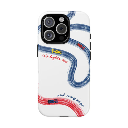 F1 Red Bull Racing Painted Track F1 Phone Case Design