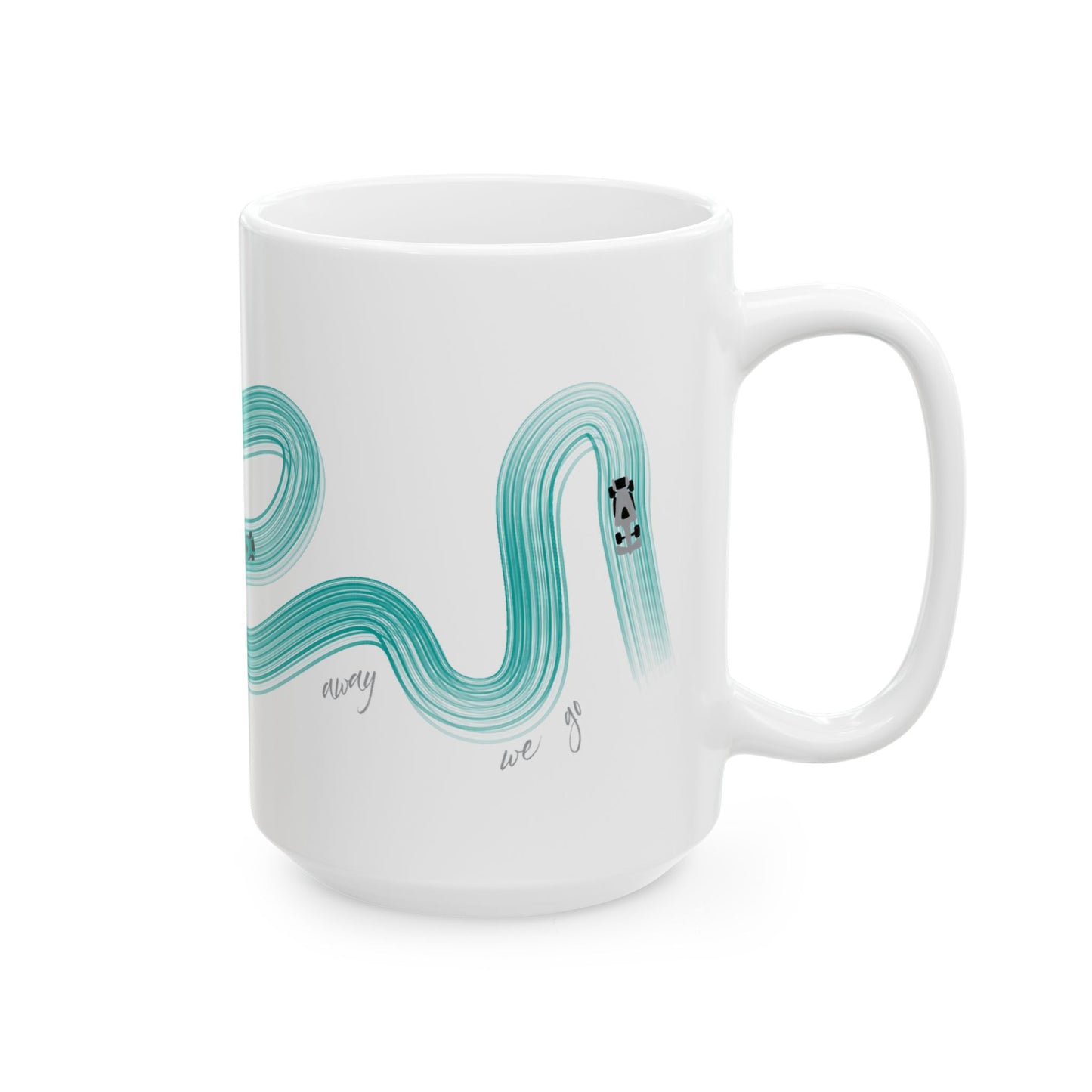 Mercedes F1  Mug - It's Lights Out and Away We Go Mug