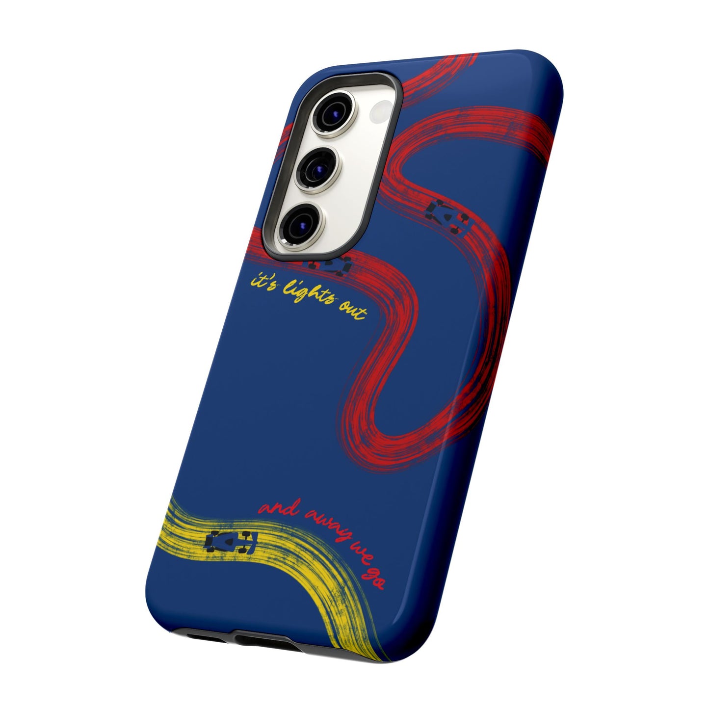 F1 Red Bull Racing Painted Track F1 Phone Case Design