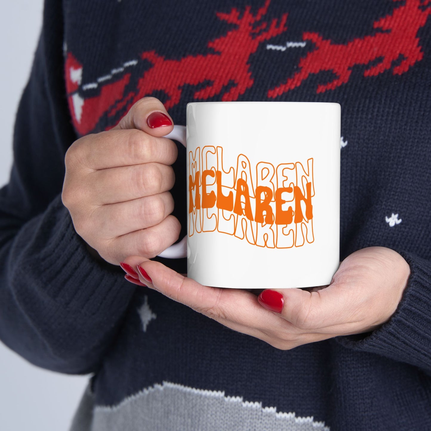 F1 McLaren In My Papaya Era Mug, 11oz or 15oz Formula 1 Coffee Mug, Gift for Formula One Fan,