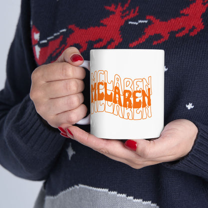 F1 McLaren In My Papaya Era Mug, 11oz or 15oz Formula 1 Coffee Mug, Gift for Formula One Fan,