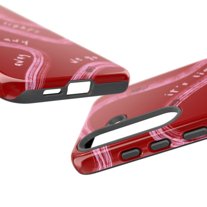 Red and Pink Lights Out F1 Phone Case Design, Trendy F1 Gift, Formula 1 Gift, Cute F1 Phone Case, Unique Formula One Phone Case