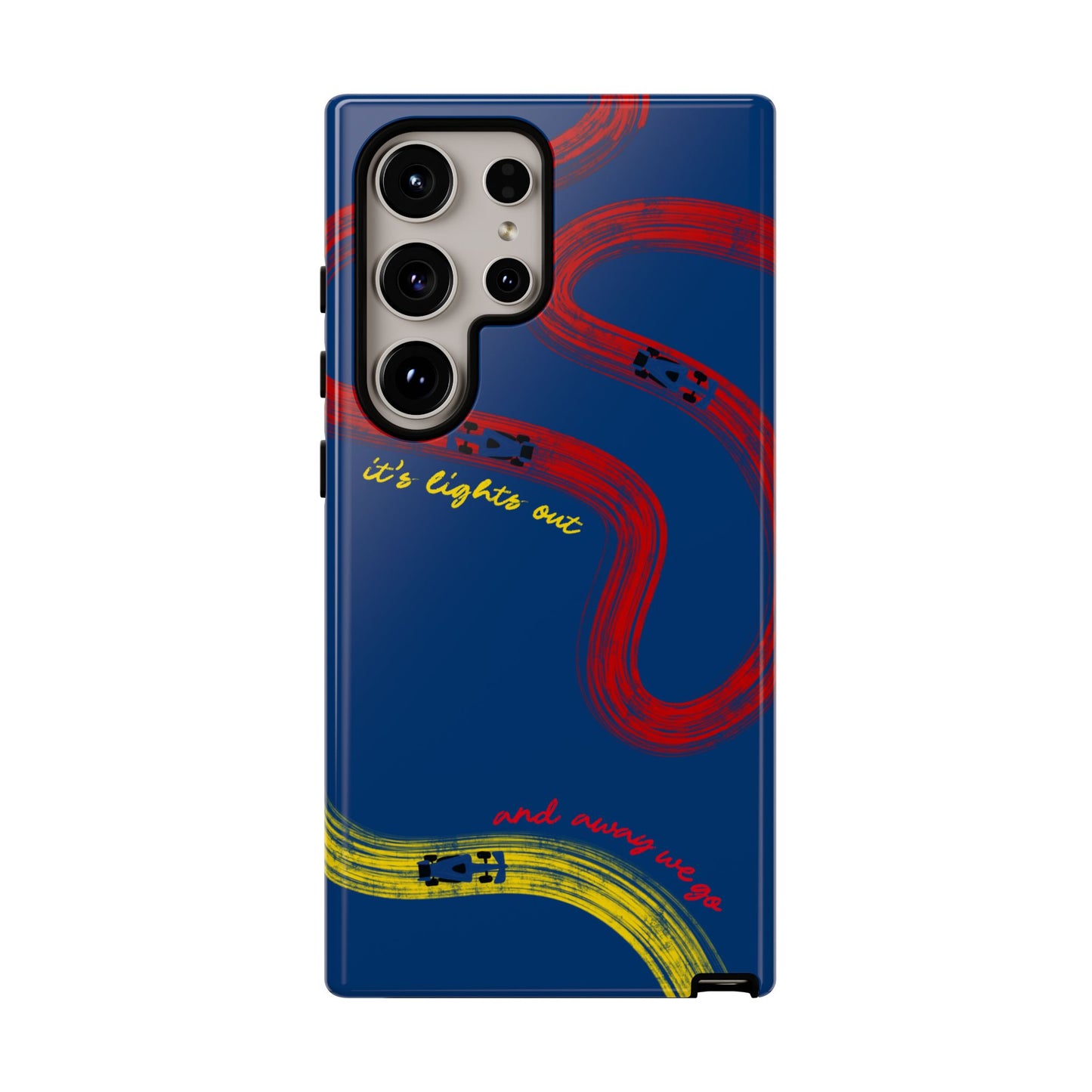 F1 Red Bull Racing Painted Track F1 Phone Case Design