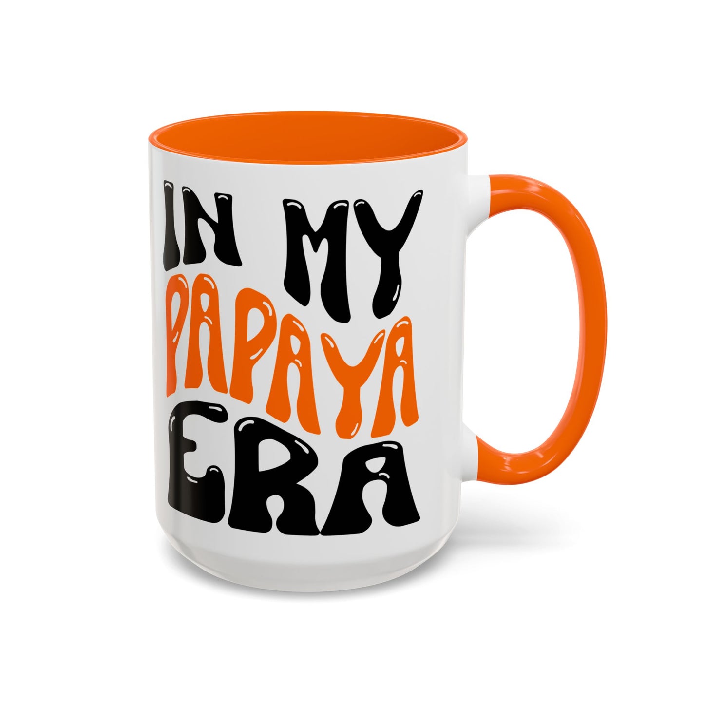 F1 McLaren In My Papaya Era Colored Mug_Accent Coffee Mug (11, 15oz)