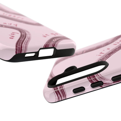 Pink Lights Out F1 Phone Case Design, Trendy F1 Gift, Formula 1 Gift, Cute F1 Phone Case, Unique Formula One Phone Case