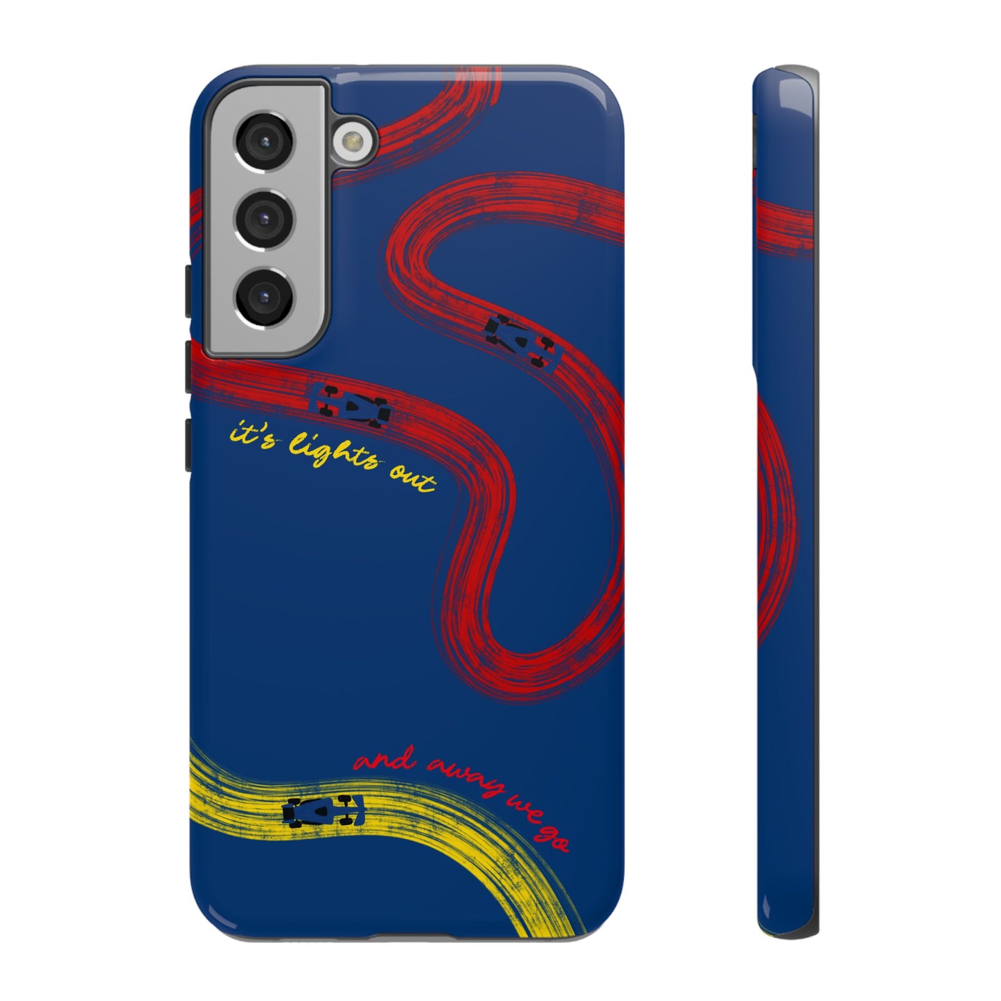 F1 Red Bull Racing Painted Track F1 Phone Case Design