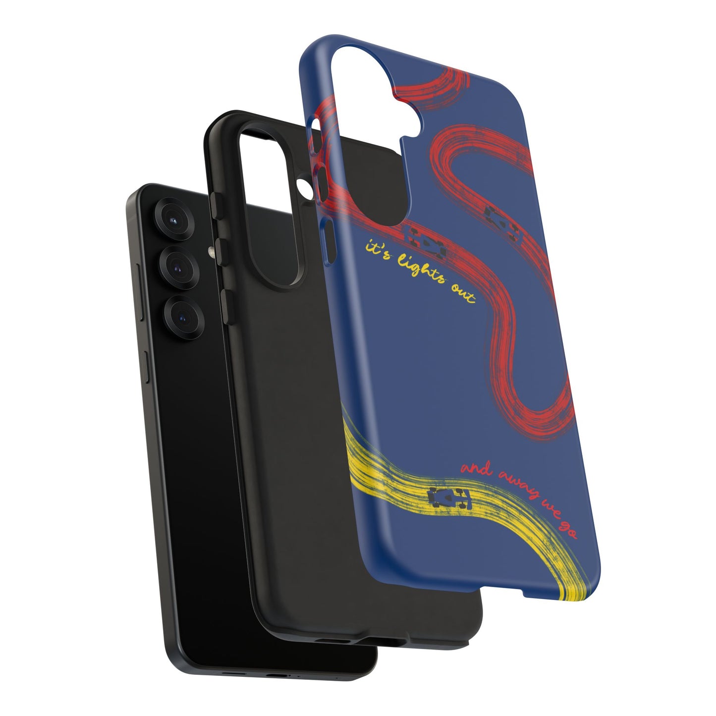 F1 Red Bull Racing Painted Track F1 Phone Case Design