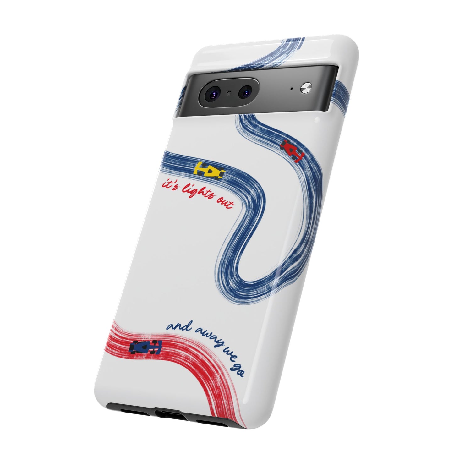 F1 Red Bull Racing Painted Track F1 Phone Case Design