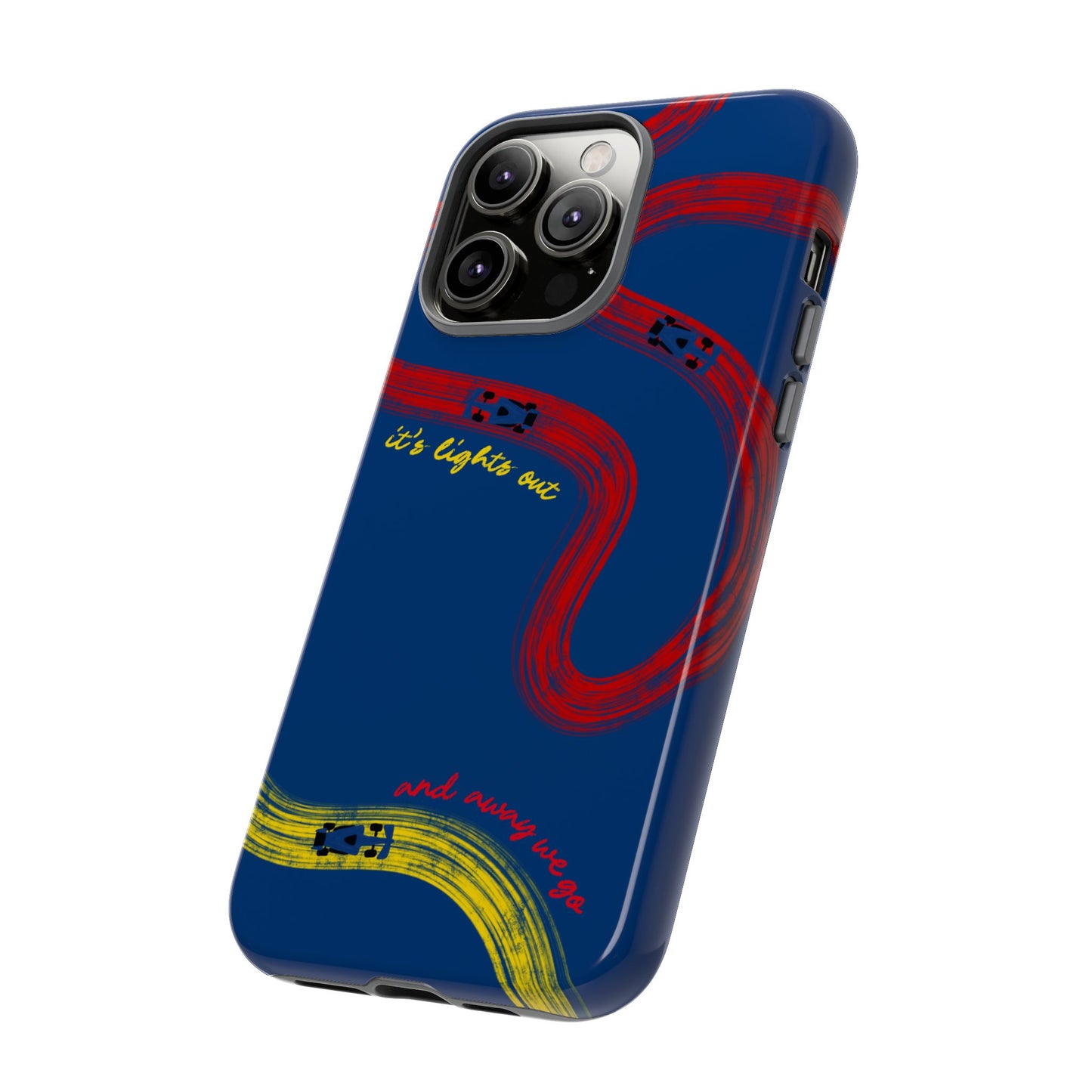 F1 Red Bull Racing Painted Track F1 Phone Case Design