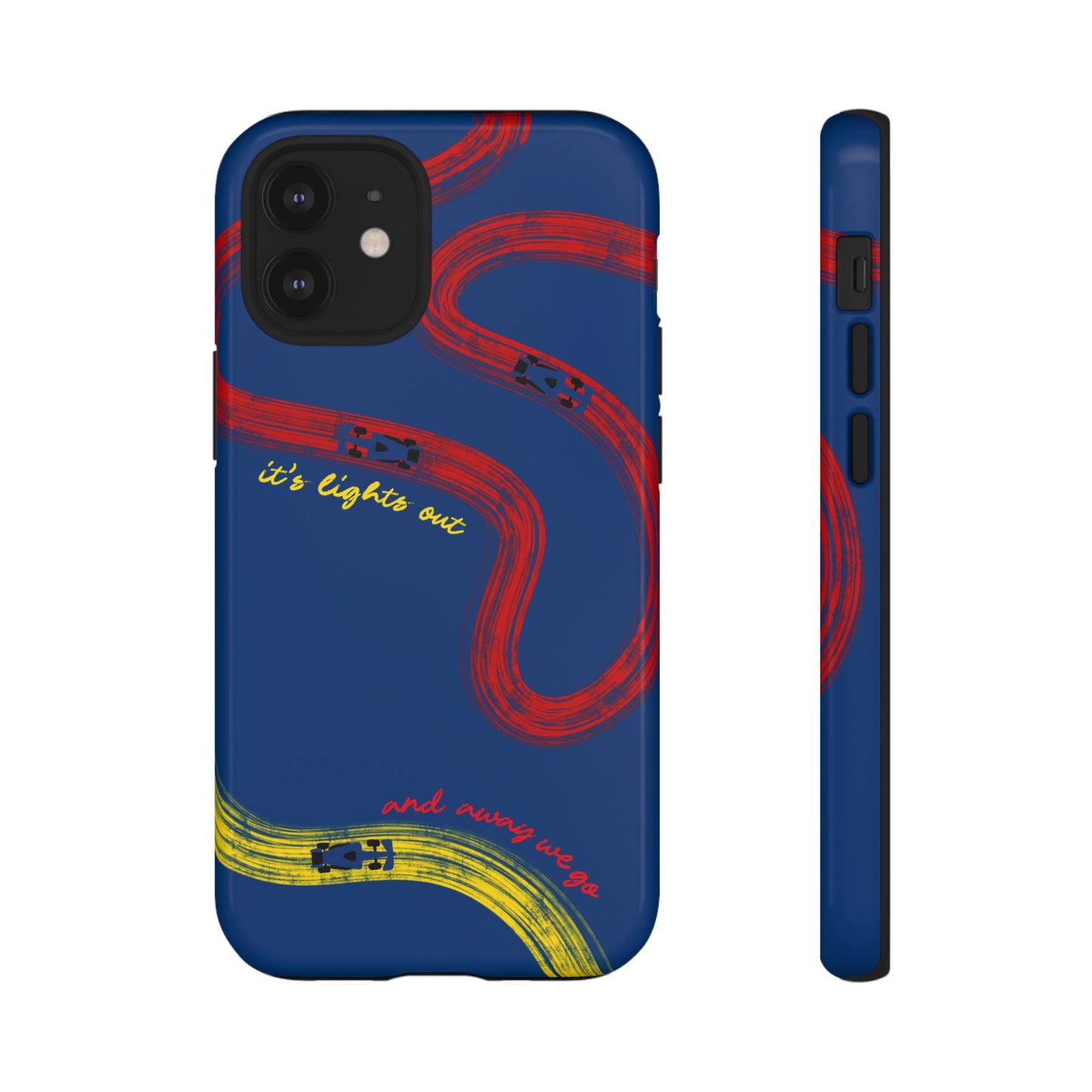 F1 Red Bull Racing Painted Track F1 Phone Case Design