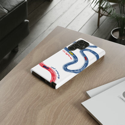 F1 Red Bull Racing Painted Track F1 Phone Case Design