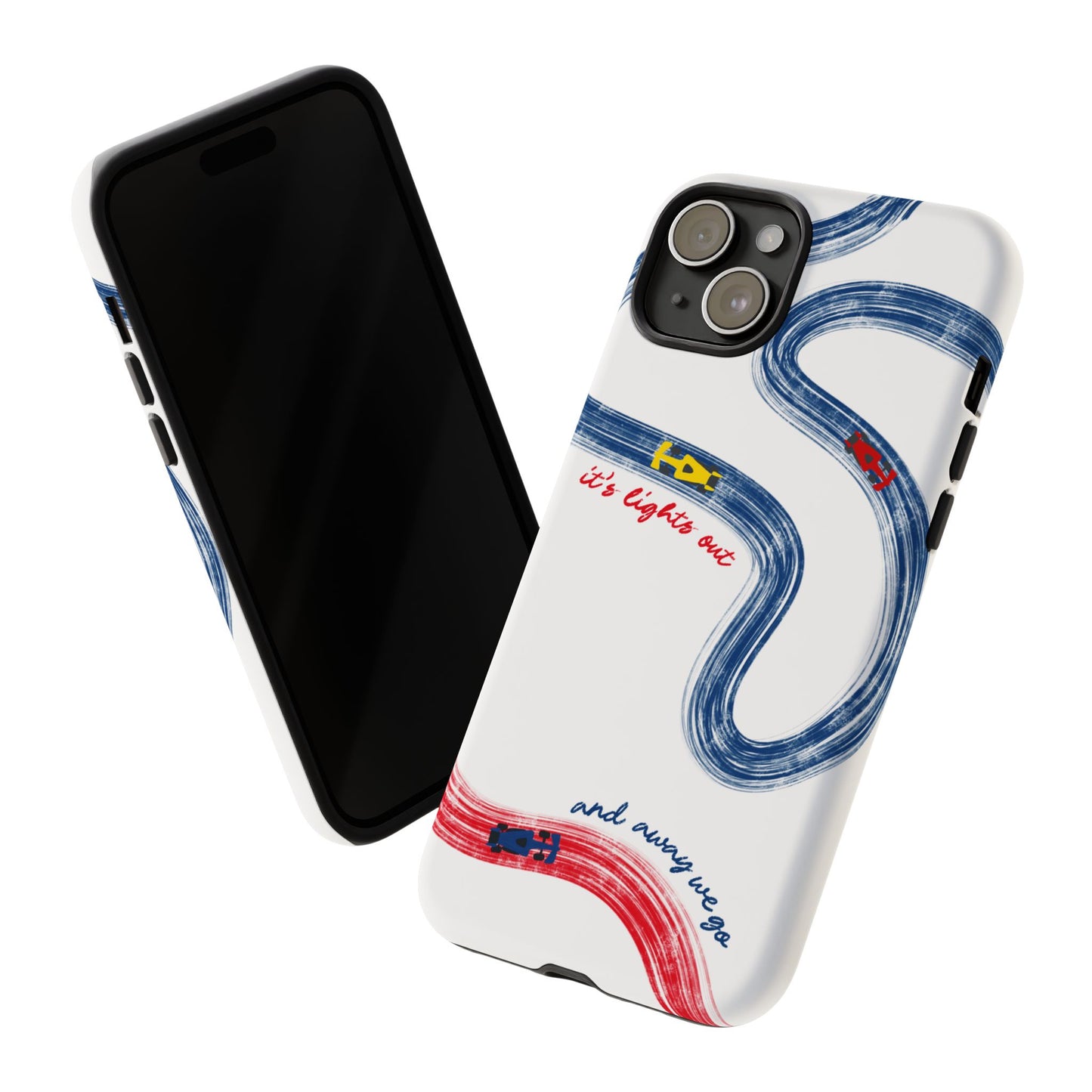 F1 Red Bull Racing Painted Track F1 Phone Case Design