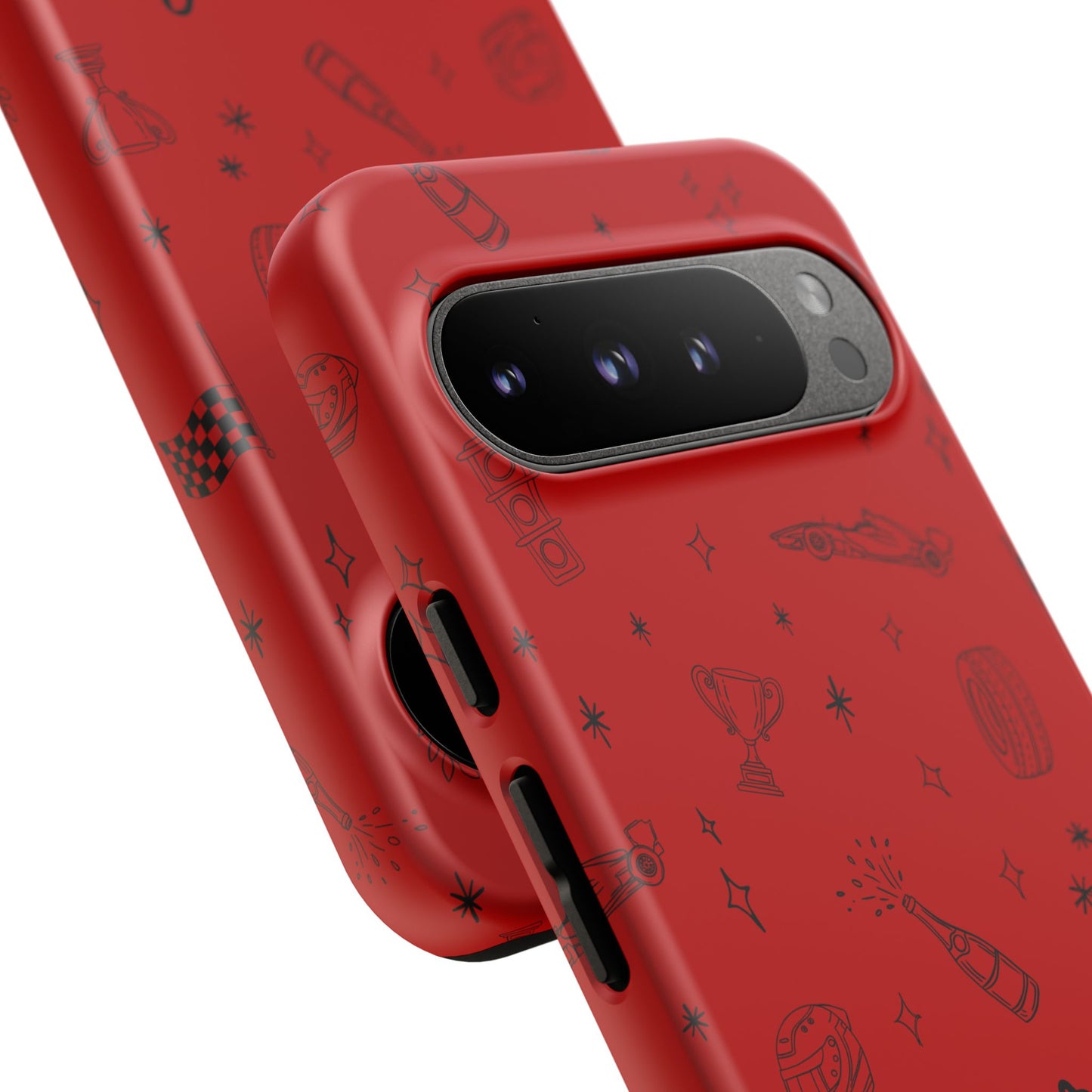 F1 Ferrari Racing Doodle "Forza Ferrari" F1 Phone Case Design