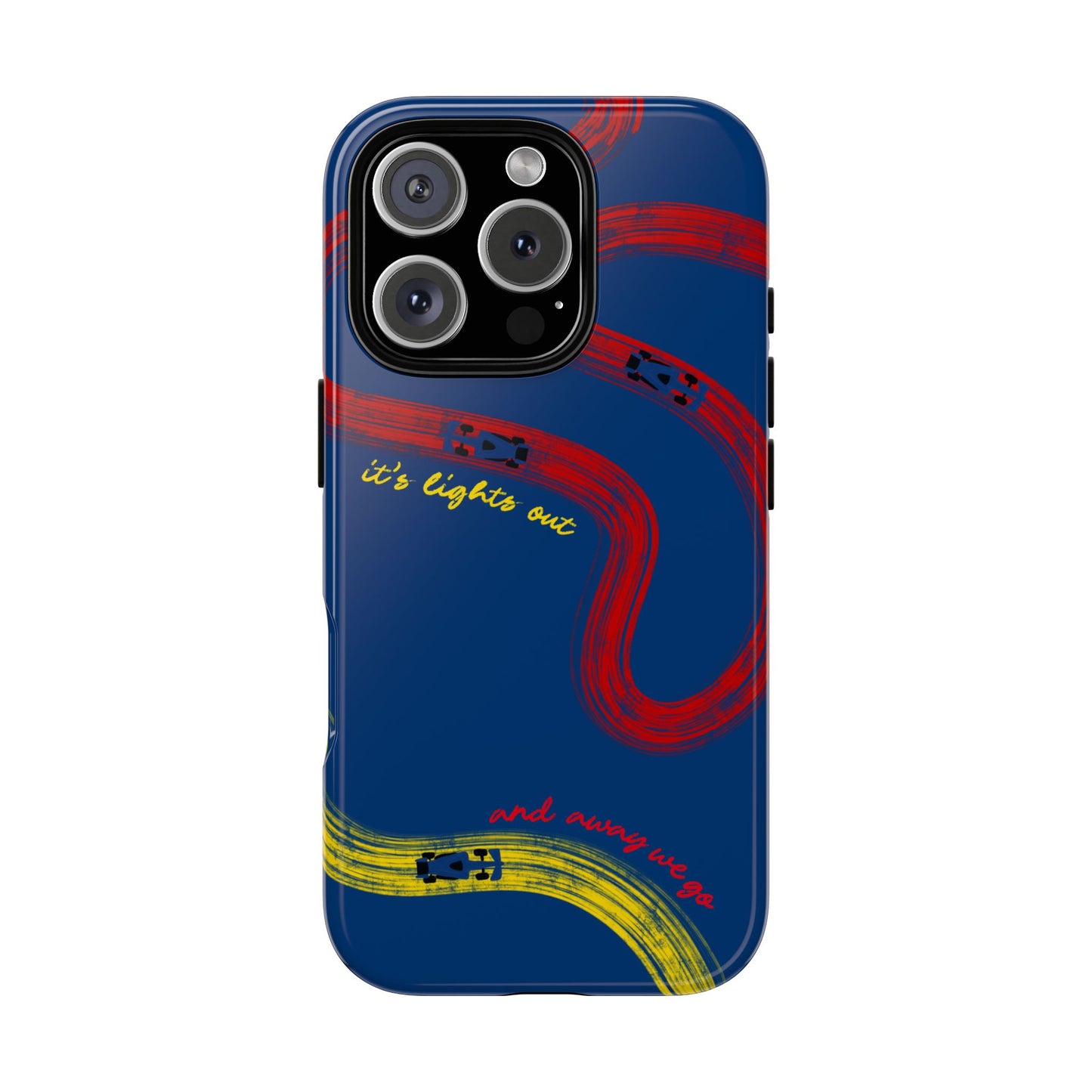 F1 Red Bull Racing Painted Track F1 Phone Case Design