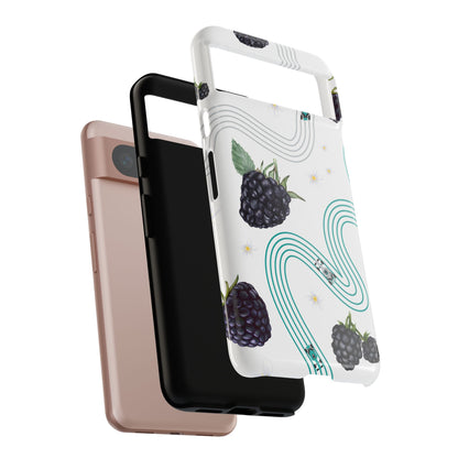 F1 Mercedes and Blackberries Phone Case , Trendy F1 Gift, Formula 1 Gift, Cute Fruit F1 Phone Case, Unique Phone Case