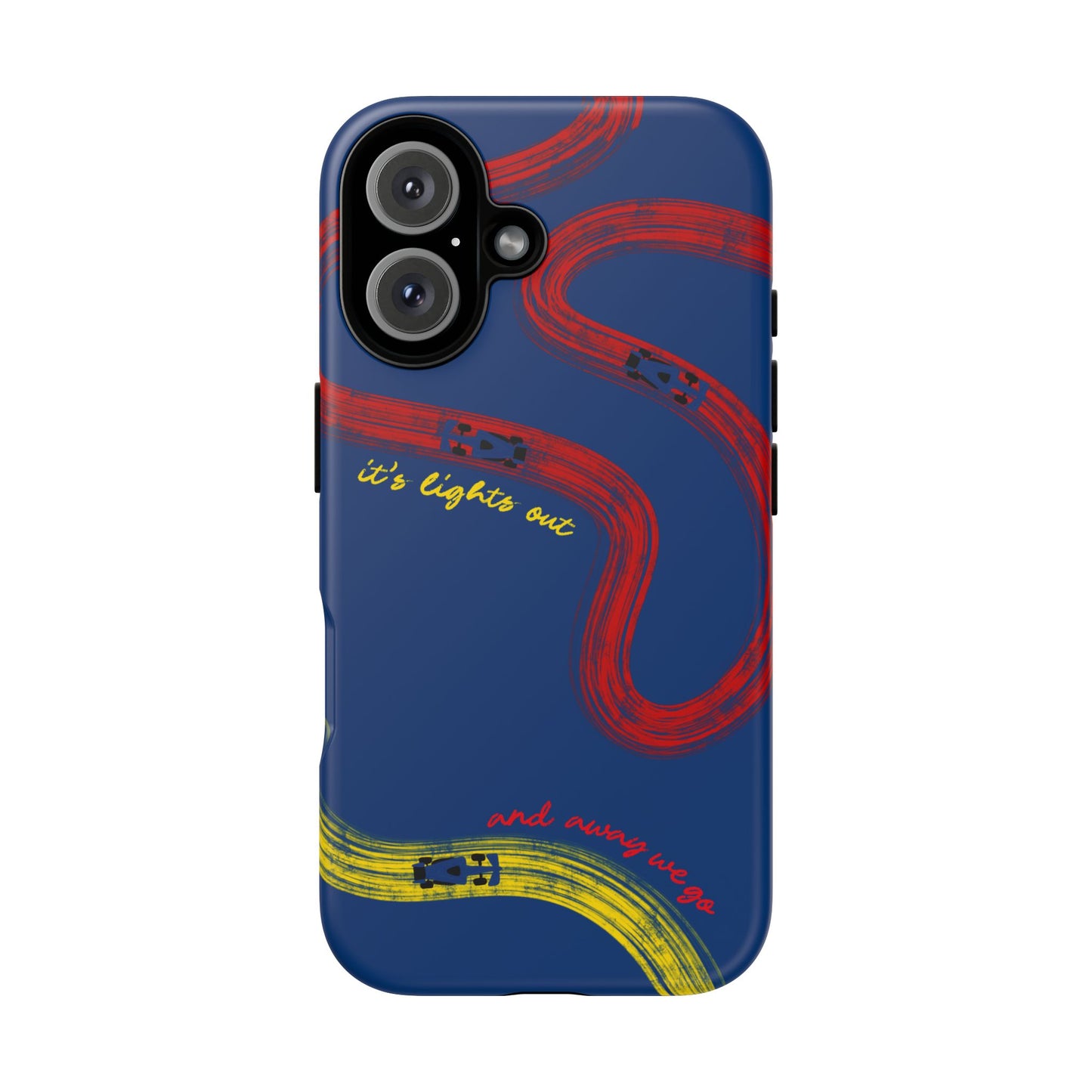 F1 Red Bull Racing Painted Track F1 Phone Case Design