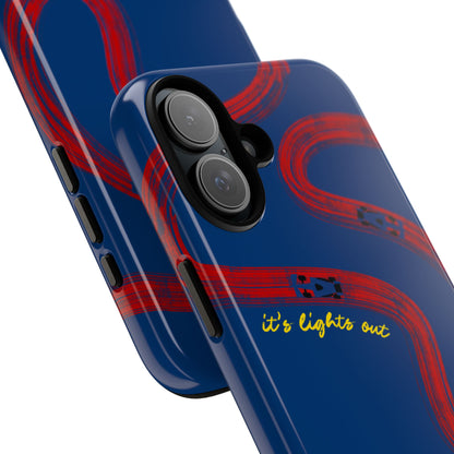 F1 Red Bull Racing Painted Track F1 Phone Case Design