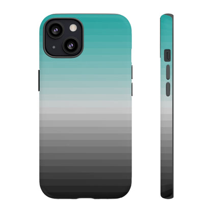 Mercedes F1 Phone Case Pixelated Team Colors, Trendy F1 Gift, Formula 1 Gift, Cute F1 Phone Case