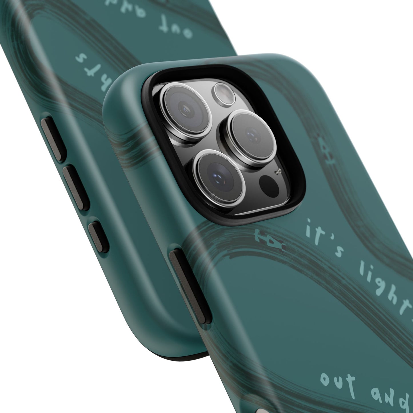 Teal Lights Out F1 Phone Case Design, Trendy F1 Gift, Formula 1 Gift, Cute F1 Phone Case, Unique Formula One Phone Case