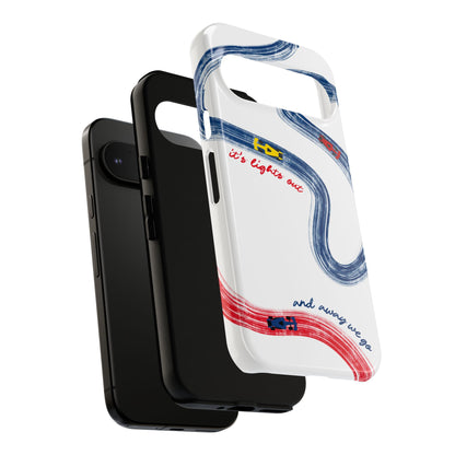 F1 Red Bull Racing Painted Track F1 Phone Case Design