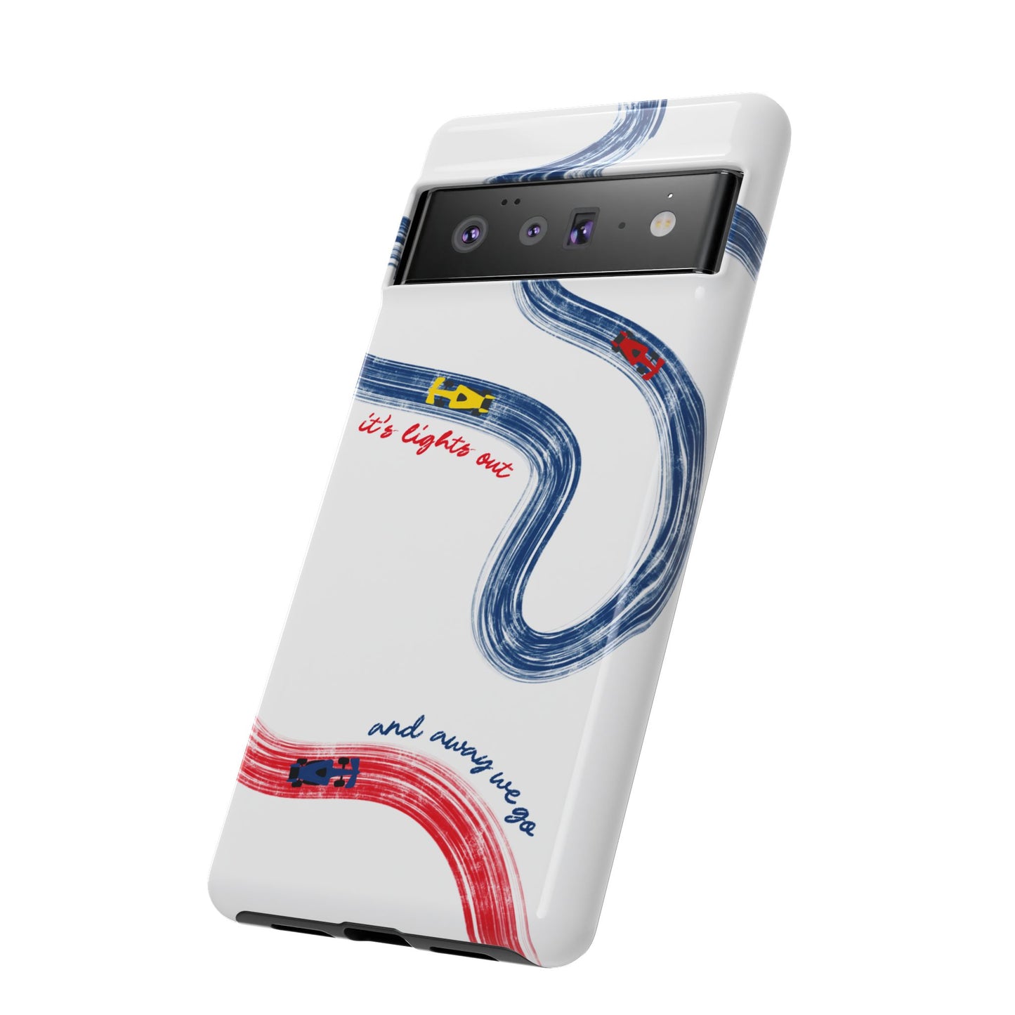 F1 Red Bull Racing Painted Track F1 Phone Case Design