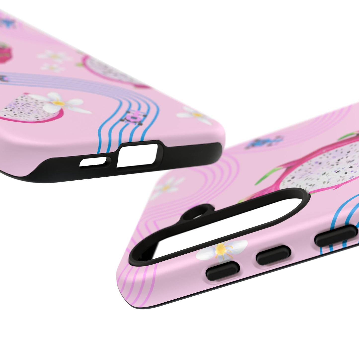 Pink F1 Alpine and Dragonfruit Phone Case, Trendy F1 Gift, Formula 1 Gift, Cute Fruit F1 Phone Case, Unique Phone Case