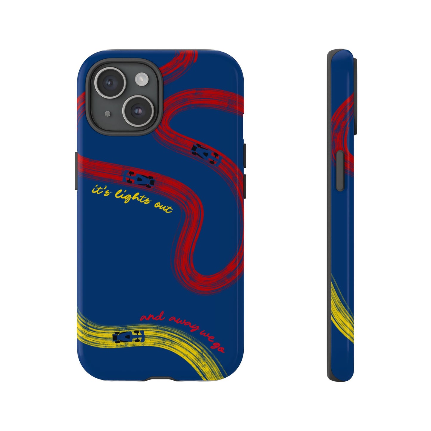 F1 Red Bull Racing Painted Track F1 Phone Case Design