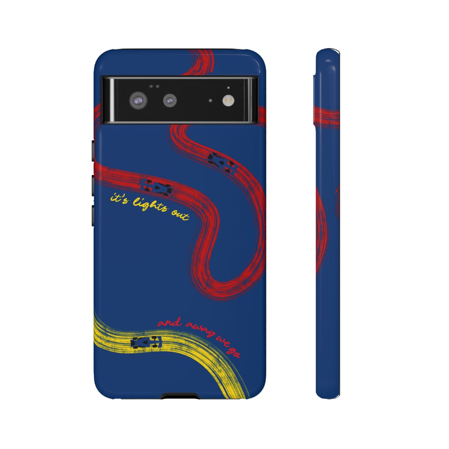 F1 Red Bull Racing Painted Track F1 Phone Case Design