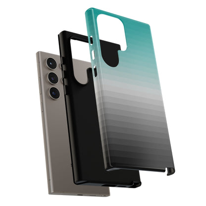 Mercedes F1 Phone Case Pixelated Team Colors, Trendy F1 Gift, Formula 1 Gift, Cute F1 Phone Case