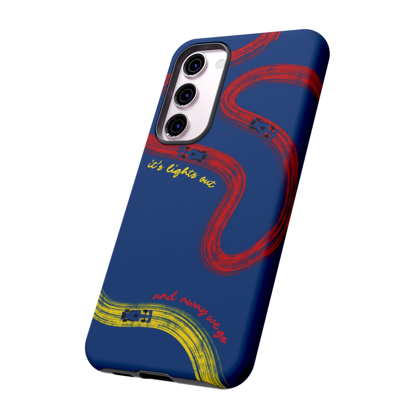 F1 Red Bull Racing Painted Track F1 Phone Case Design
