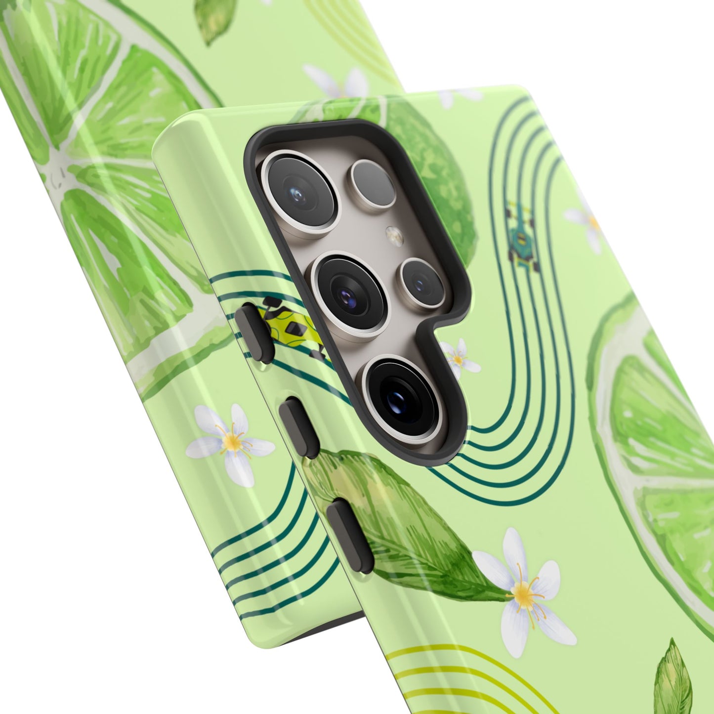 Green F1 Aston Martin and Lime Phone Case, Trendy F1 Gift, Formula 1 Gift, Cute Fruit F1 Phone Case, Unique Phone Case