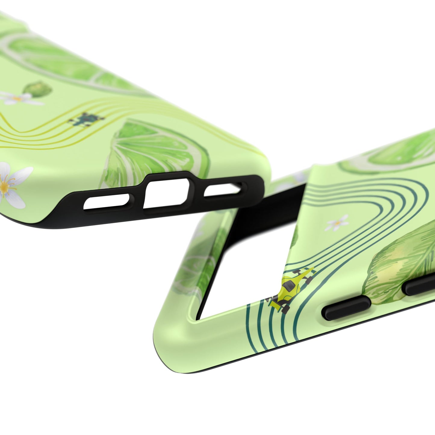 Green F1 Aston Martin and Lime Phone Case, Trendy F1 Gift, Formula 1 Gift, Cute Fruit F1 Phone Case, Unique Phone Case