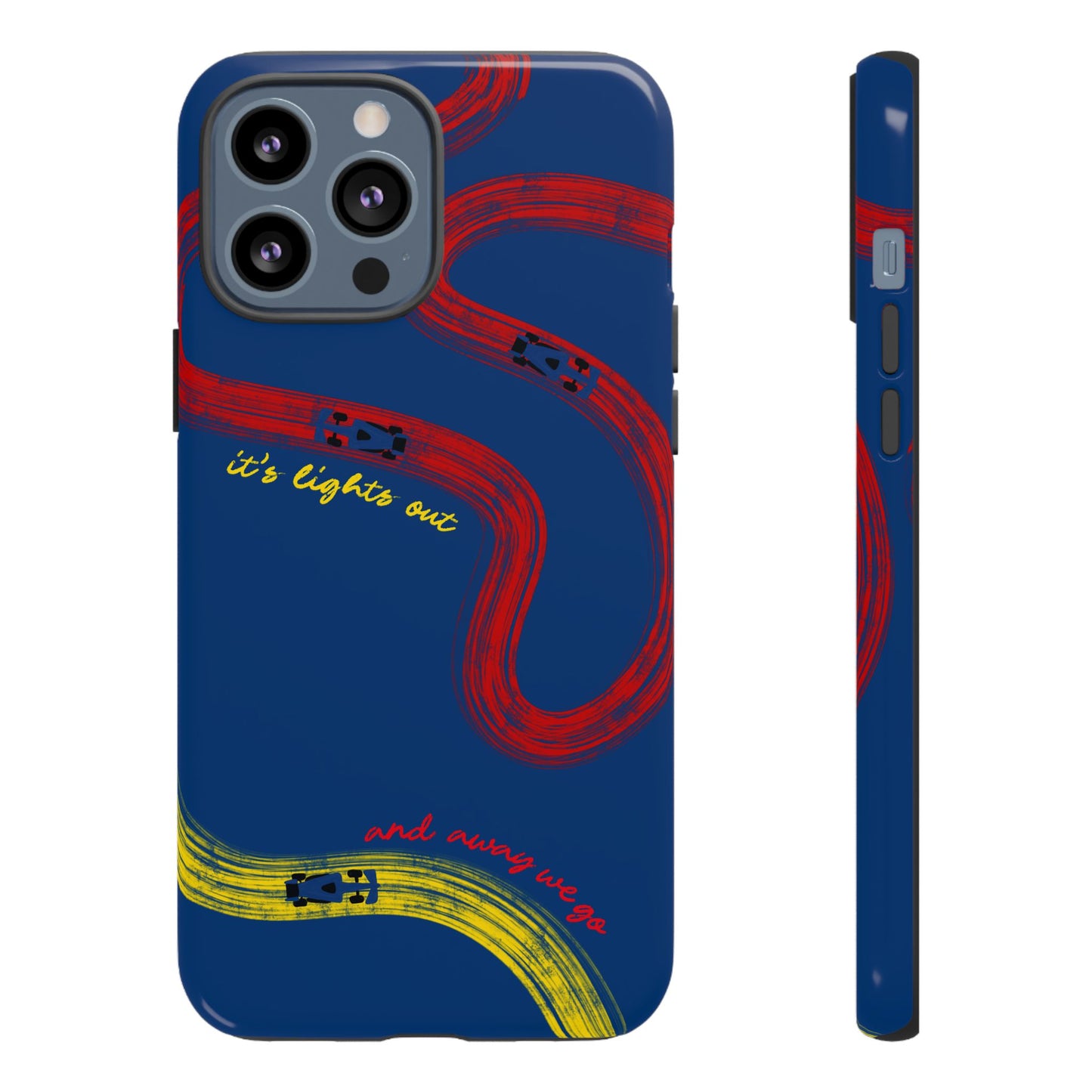 F1 Red Bull Racing Painted Track F1 Phone Case Design
