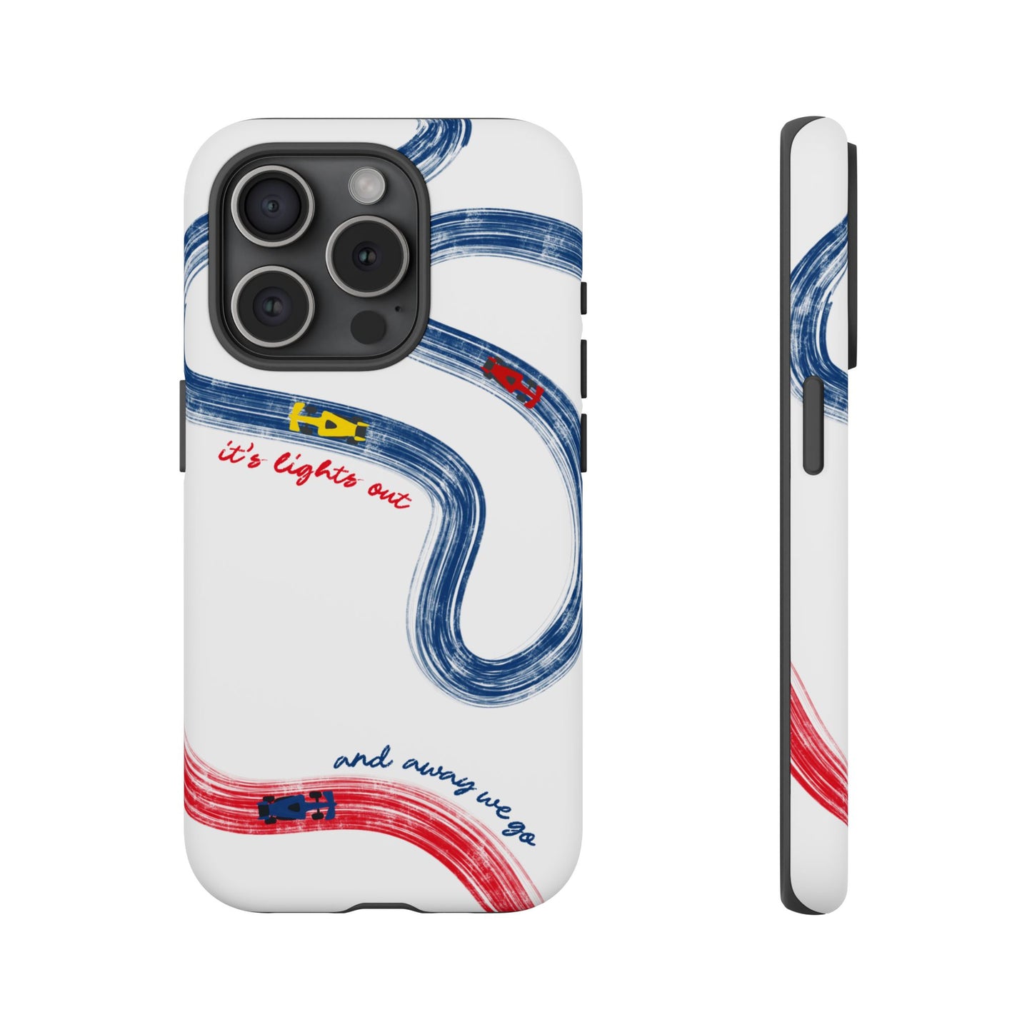 F1 Red Bull Racing Painted Track F1 Phone Case Design