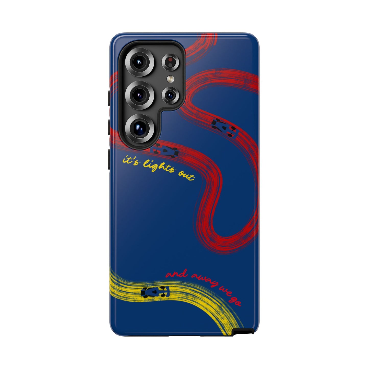 F1 Red Bull Racing Painted Track F1 Phone Case Design