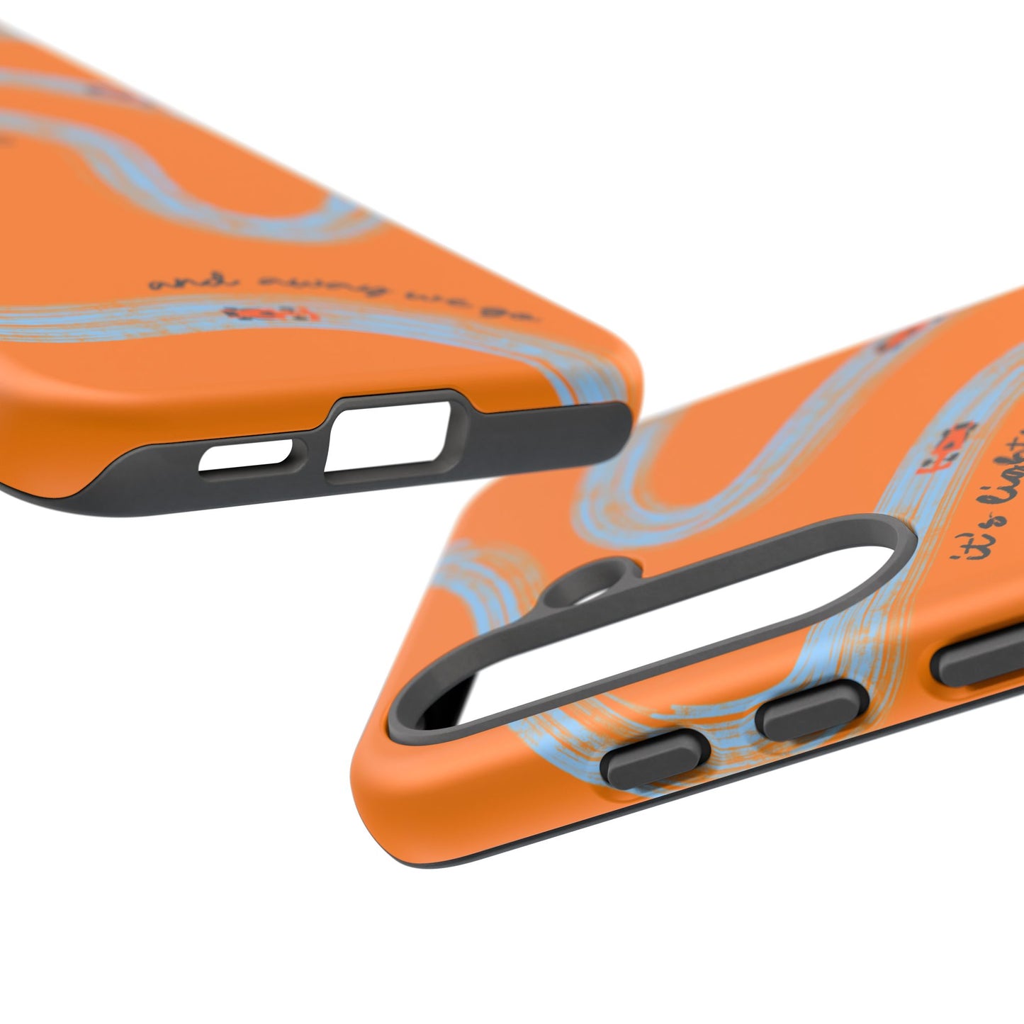 F1 Phone Case McLaren Painted "its lights out and away we go", Trendy F1 Gift, Formula 1 Gift, Cute F1 Phone Case, Phone Case