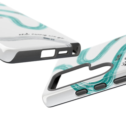 Mercedes F1 Phone Case Painted "its lights out and away we go", Trendy F1 Gift, Formula 1 Gift, Cute F1 Phone Case