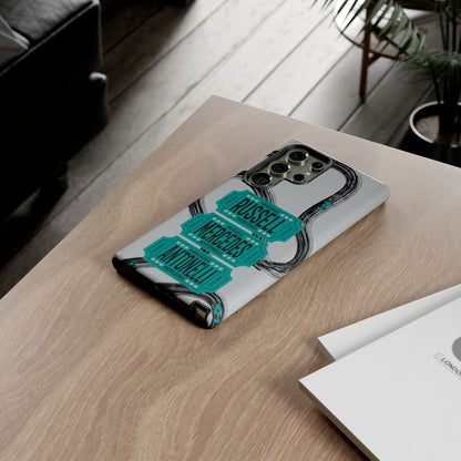 Mercedes F1 Phone Case Painted Ticket Stubs, Trendy F1 Gift, Formula 1 Gift, Cute F1 Phone Case