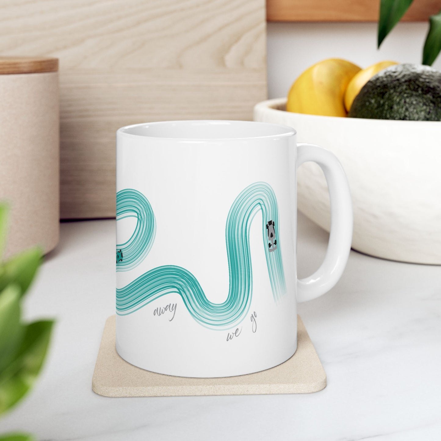 Mercedes F1  Mug - It's Lights Out and Away We Go Mug
