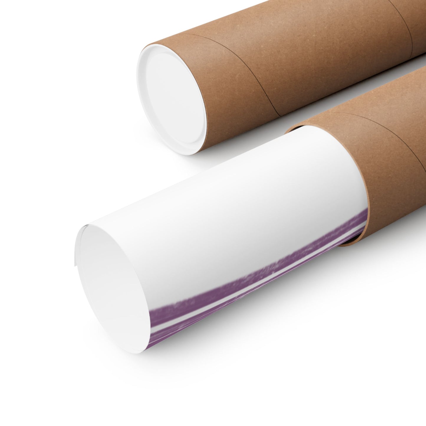 Mauve and Purple F1 Matte Horizontal Poster | US SIZING
